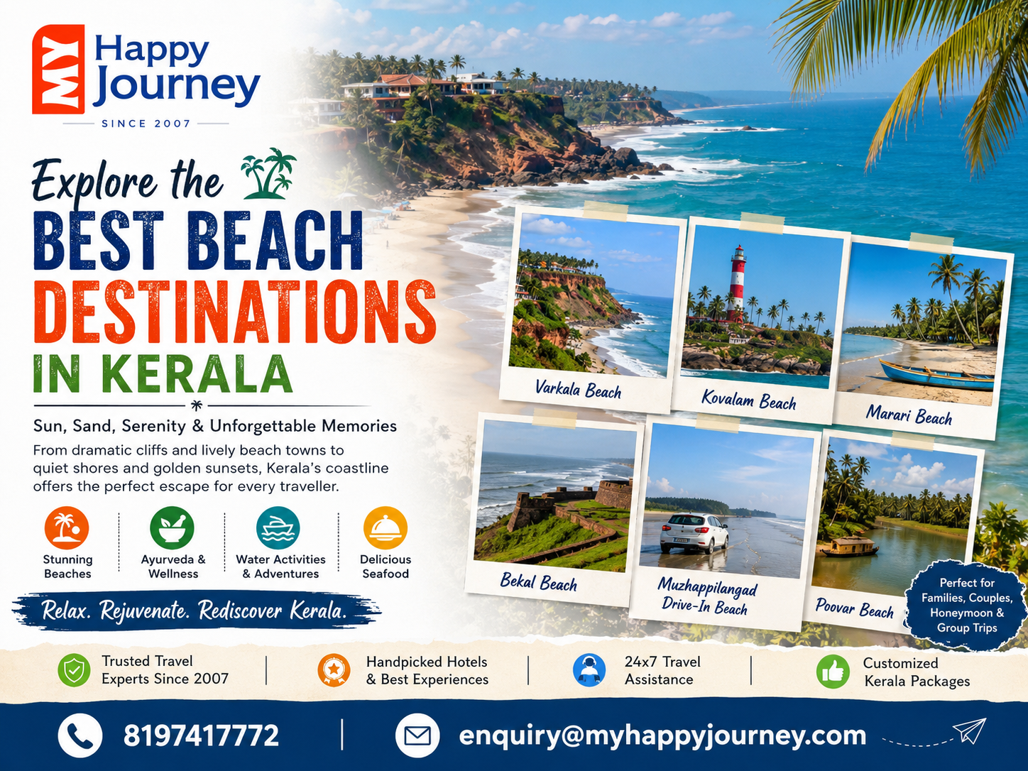 Best Beach Destinations in Kerala