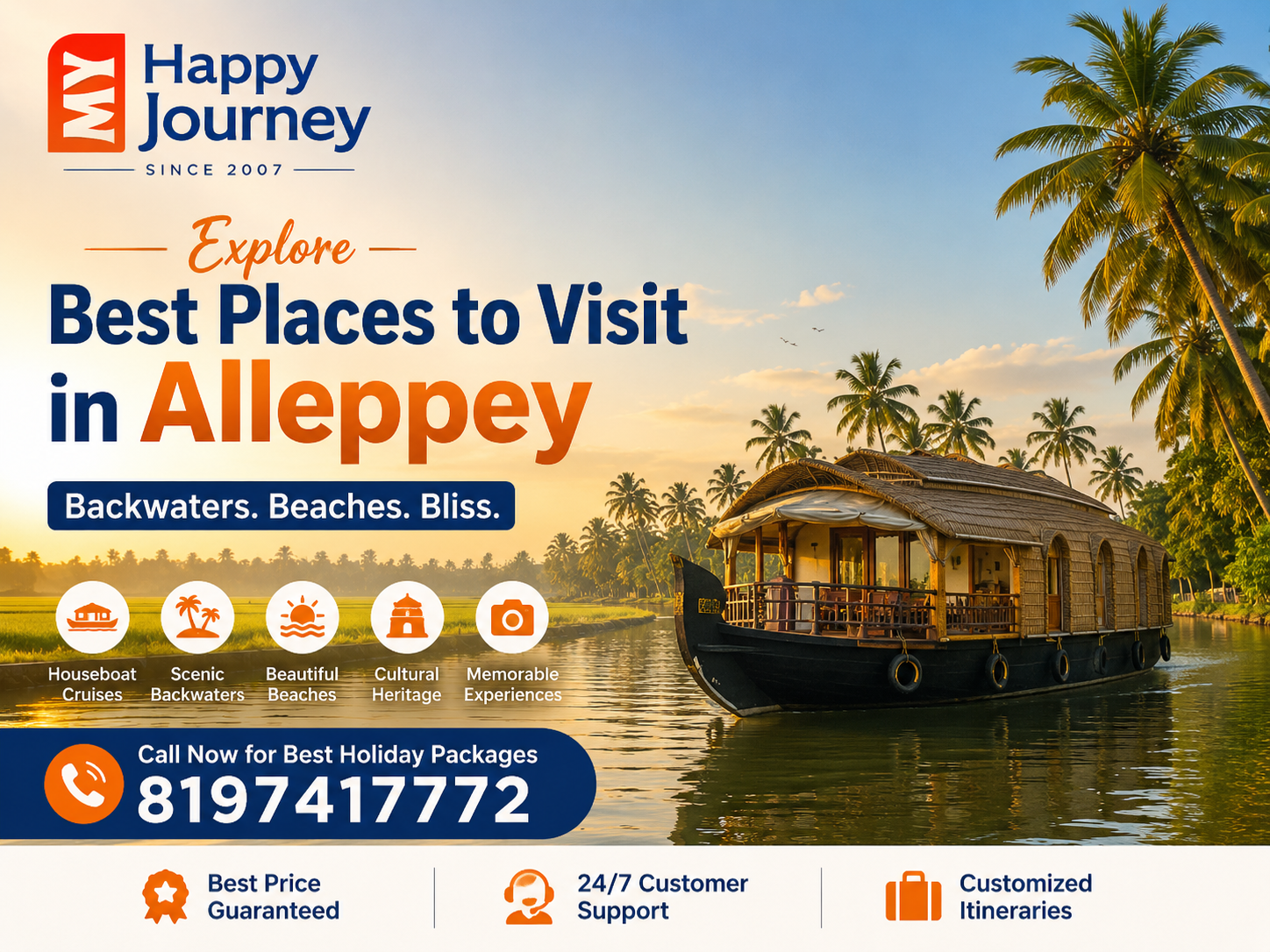 Best Places to Visit in Alleppey