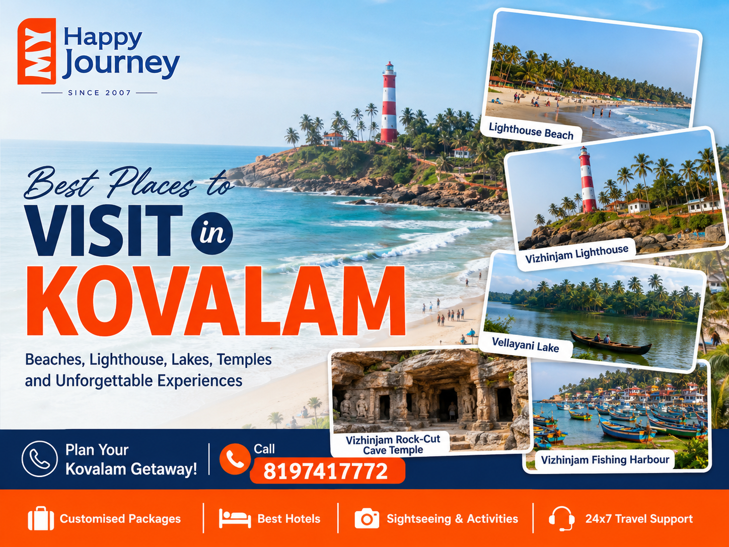 Best Places to Visit in Kovalam
