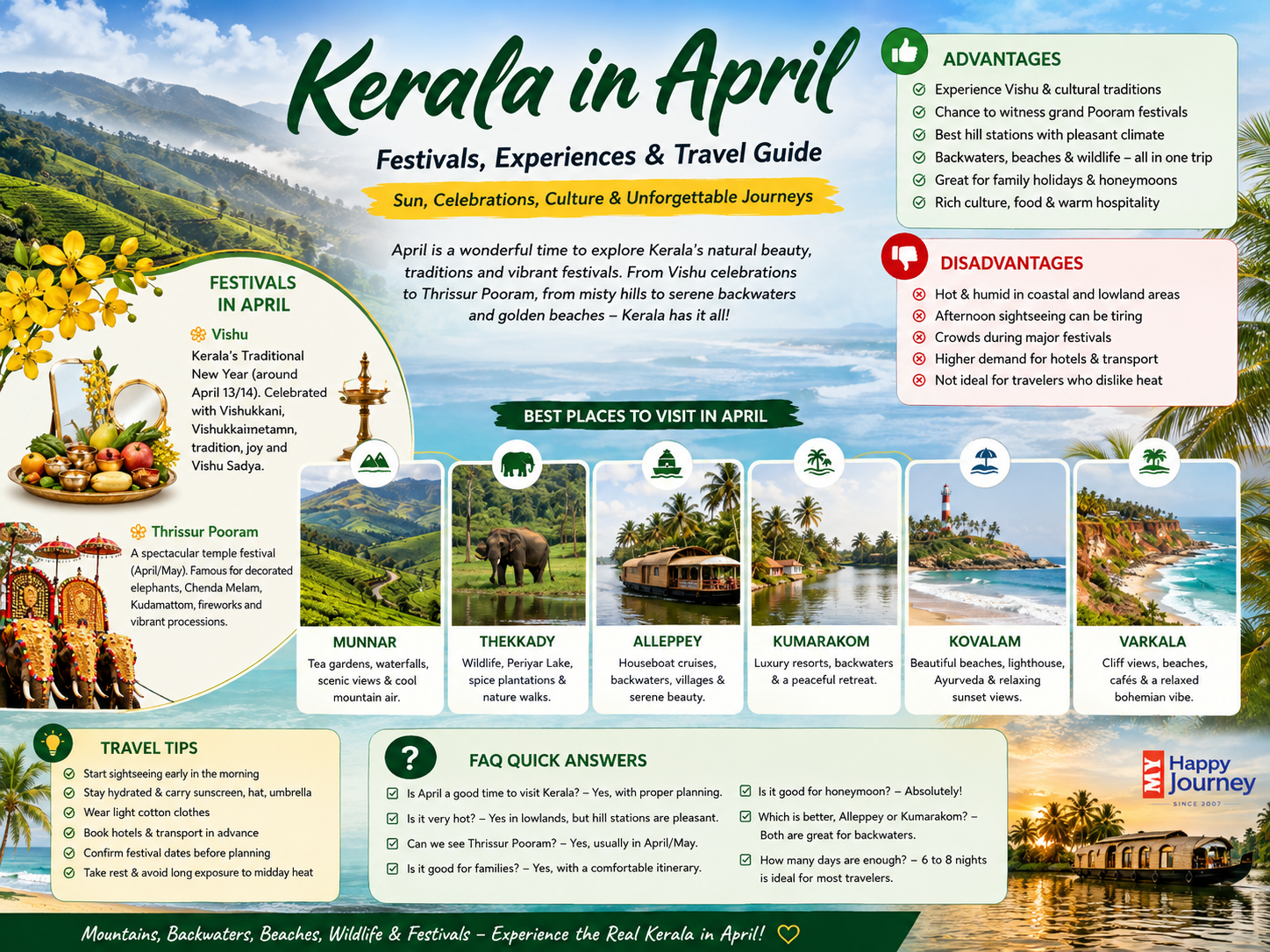 Kerala in April