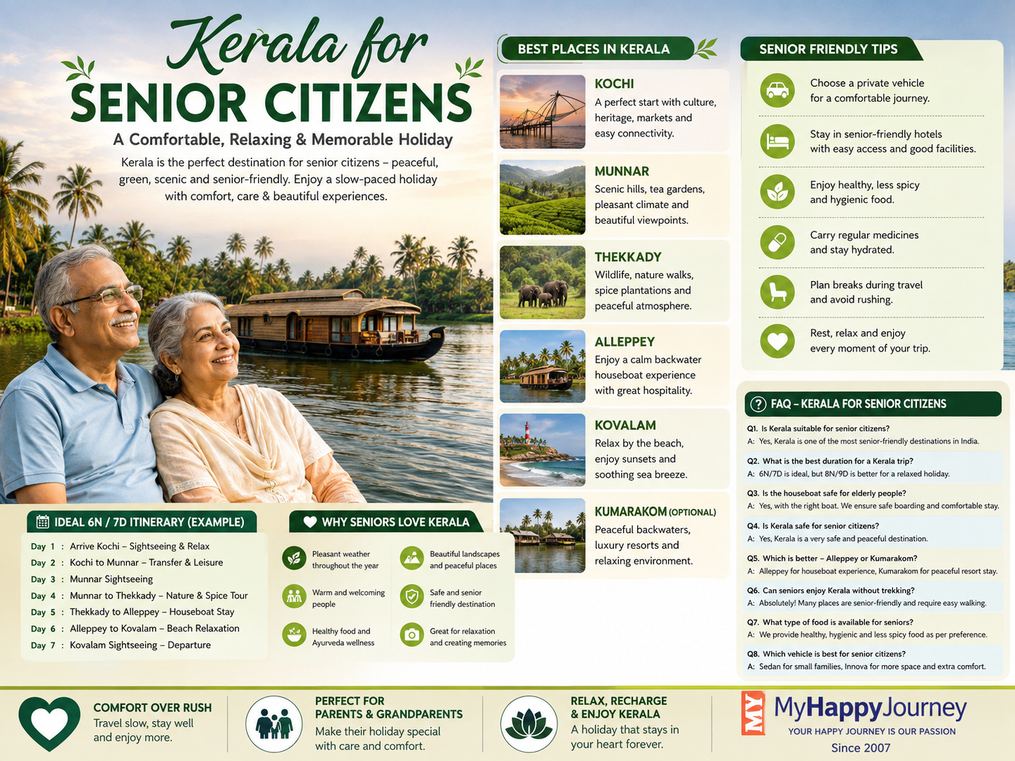 Kerala for Senior Citizens