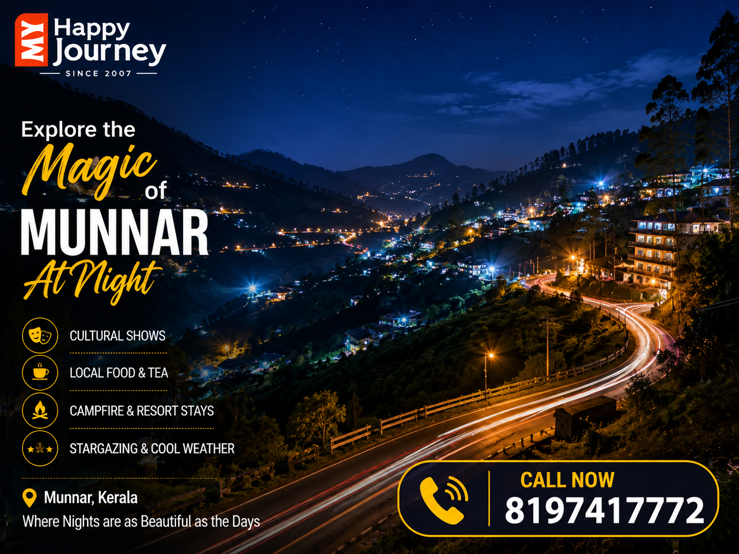Best Things to Do in Munnar at Night