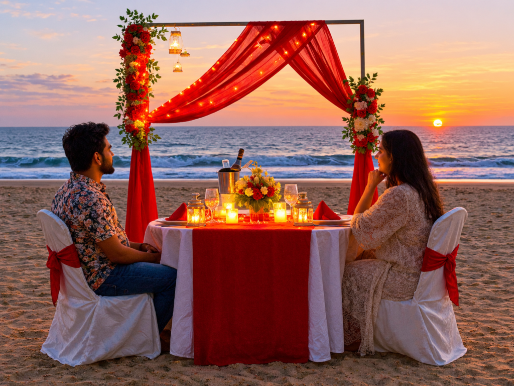 Romantic Dinner in Varkala