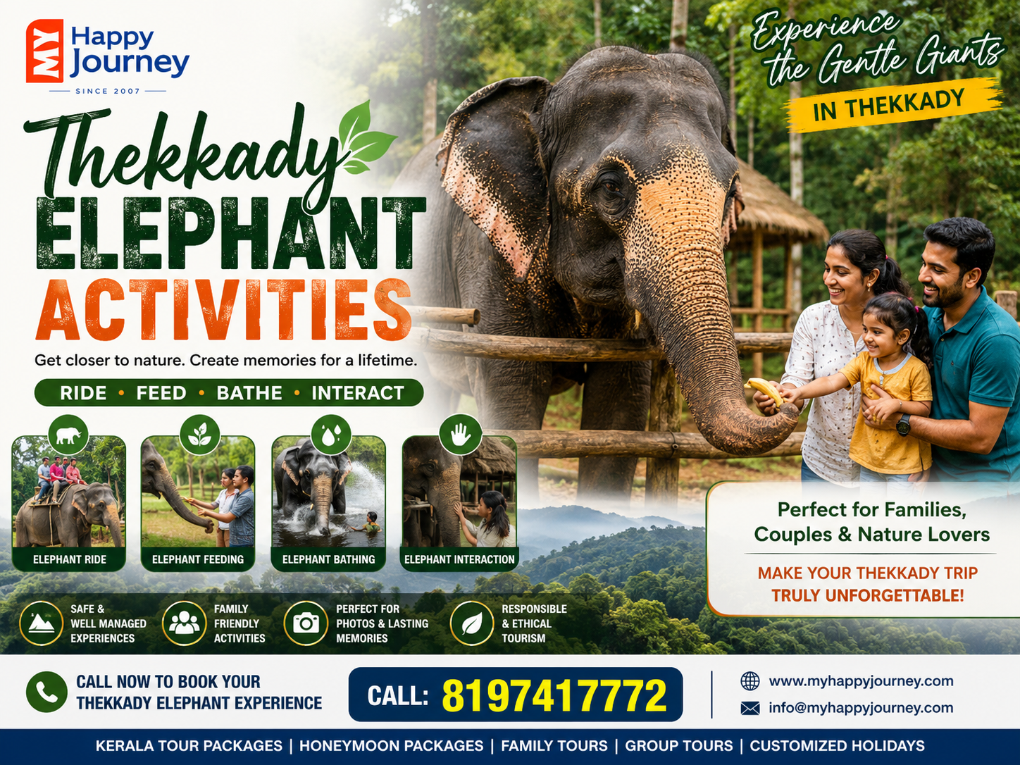 Thekkady Elephant Activities