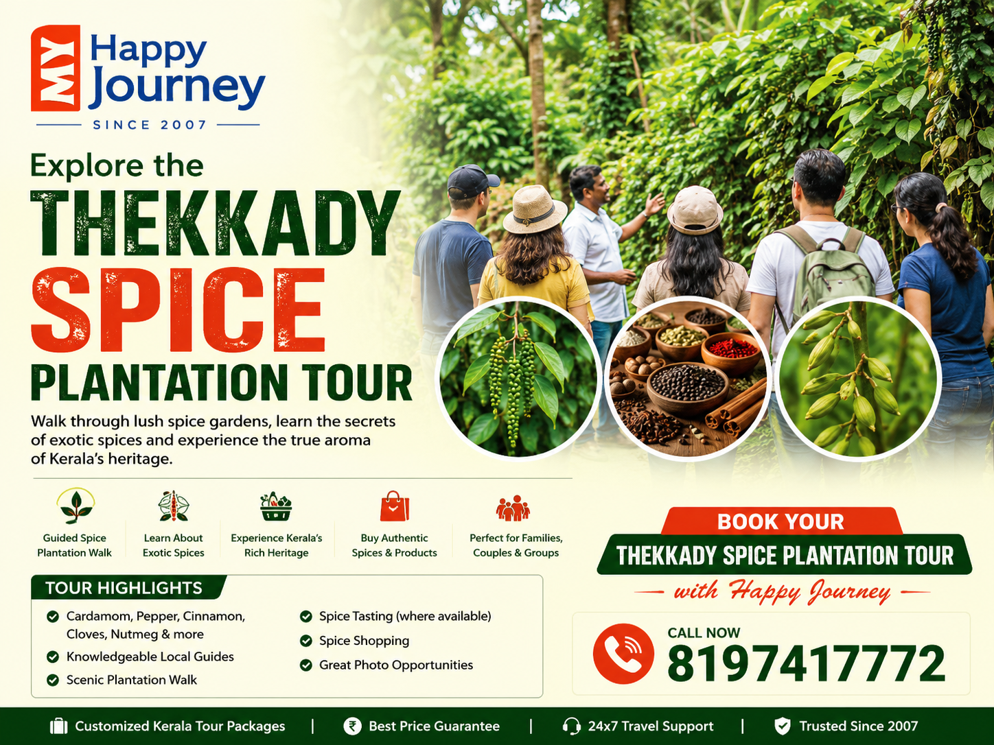 Thekkady Spice Plantation Tour