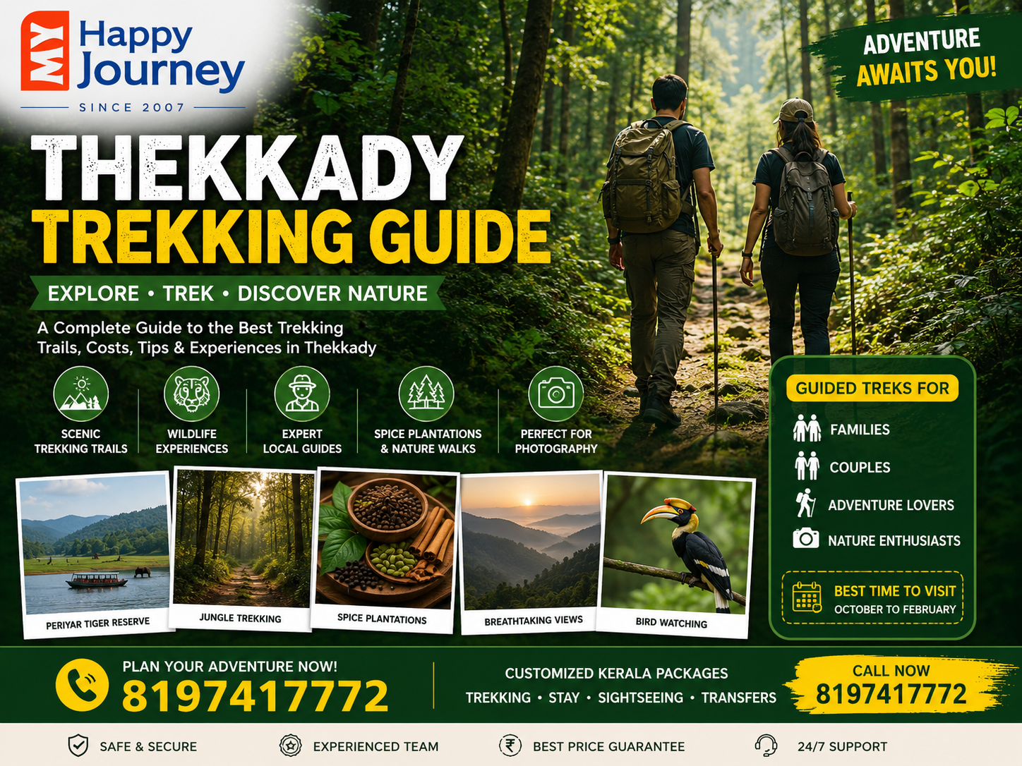 Thekkady Trekking Guide