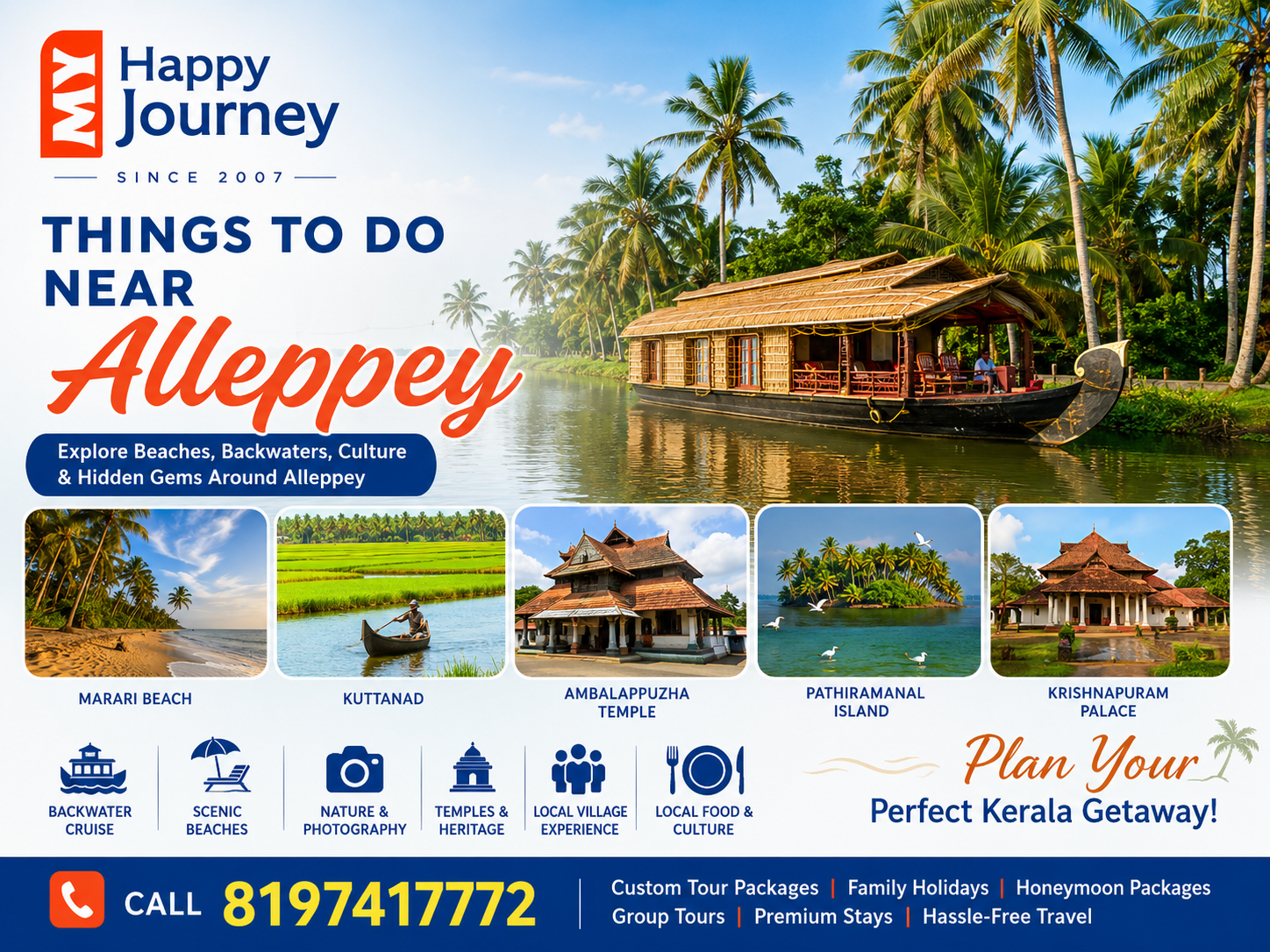 Things to Do Near Alleppey