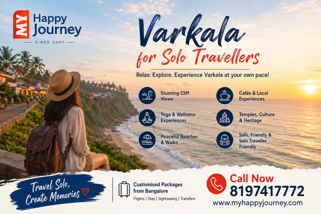 Varkala for Solo Traveilers