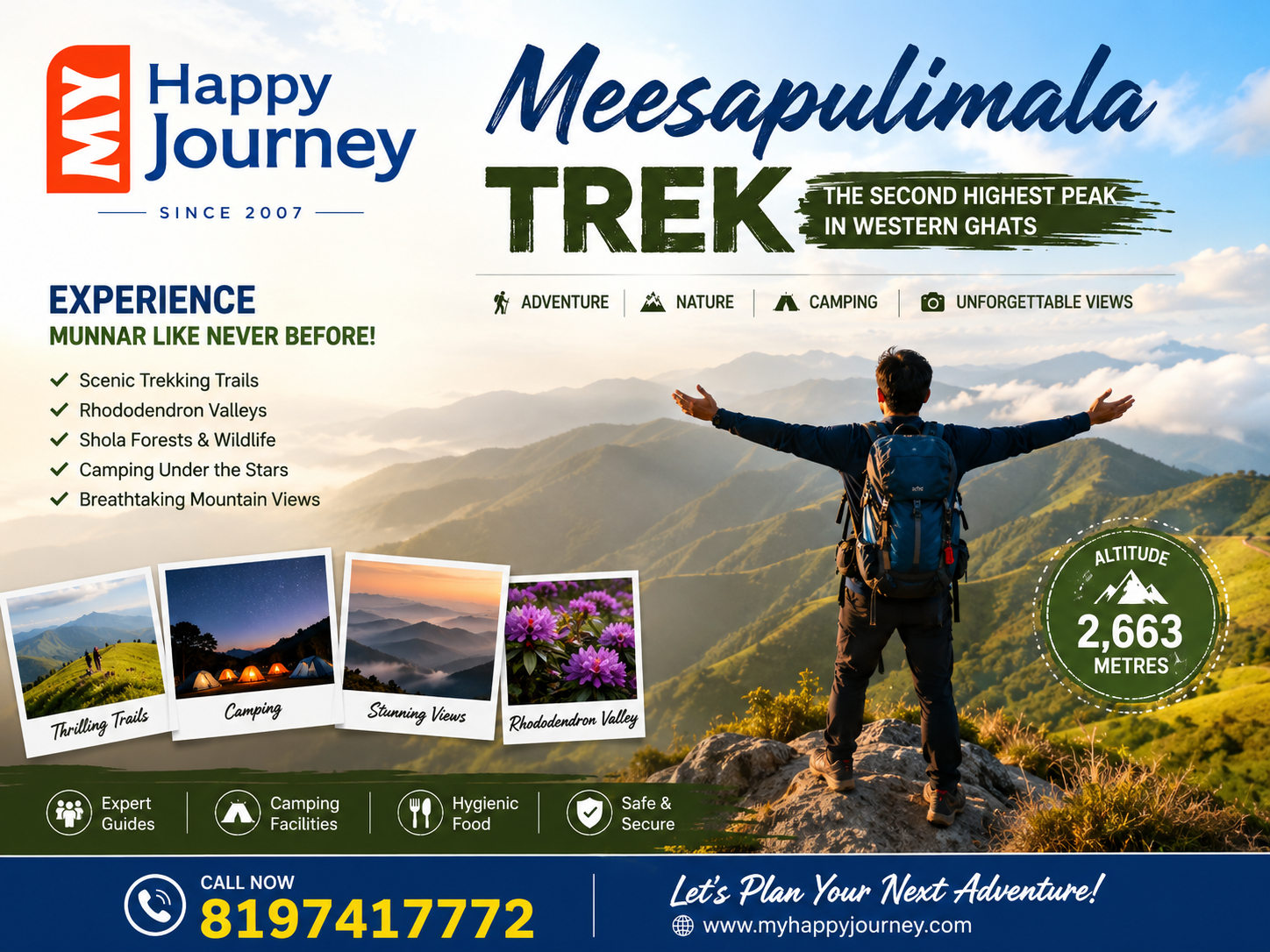 Meesapulimala Trek Guide