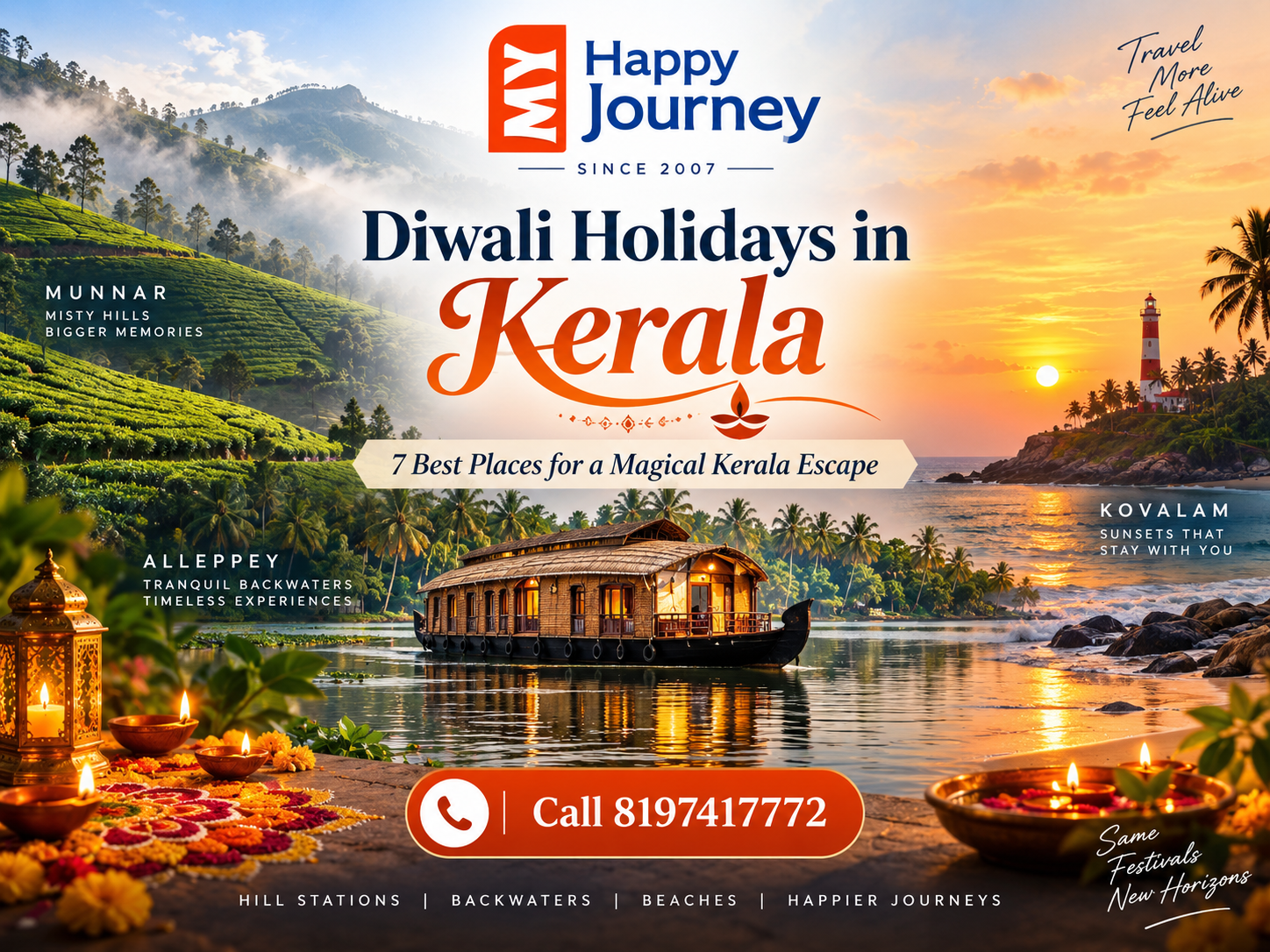 Diwali Holidays in Kerala