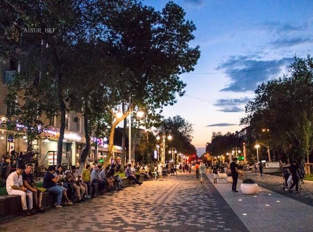 arbat street almaty