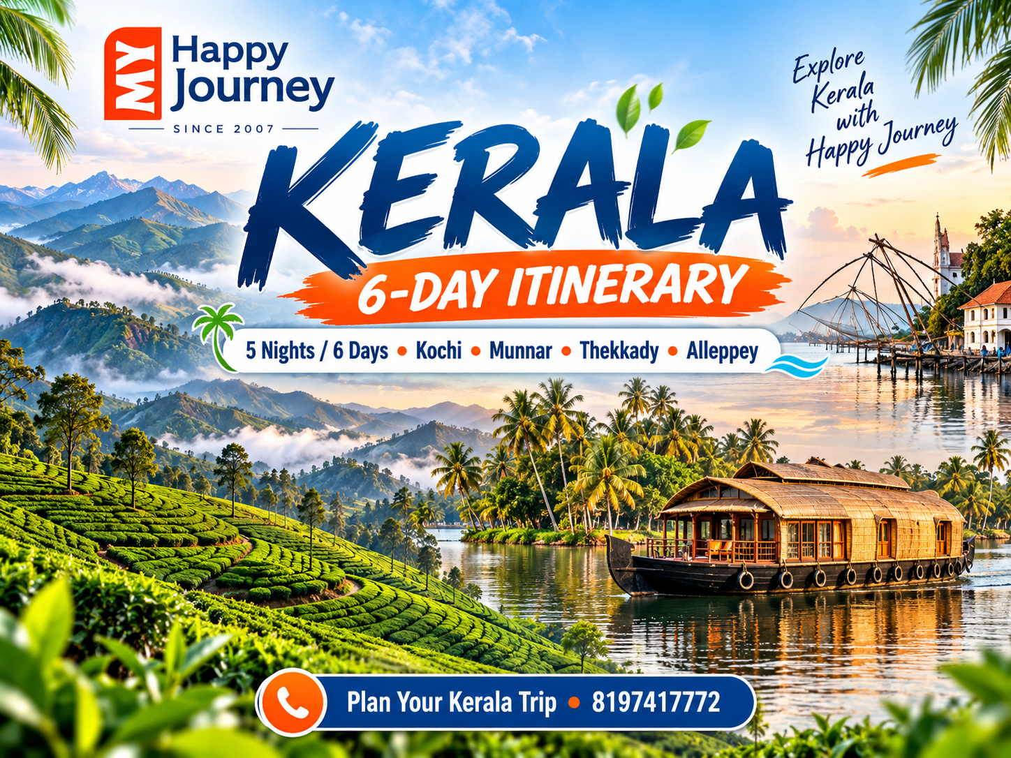 Kerala 6-Day Itinerary