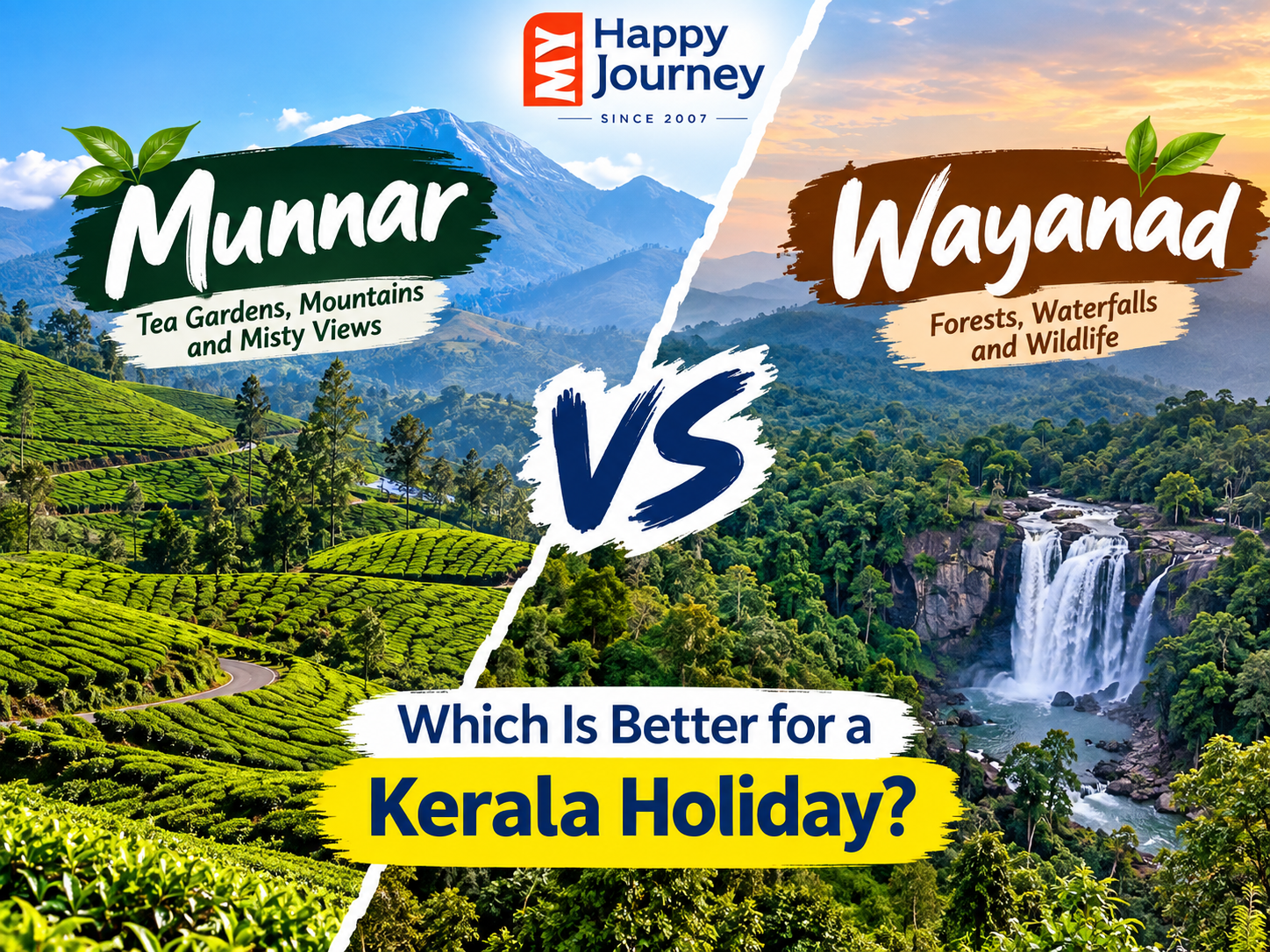 Munnar vs Wayanad