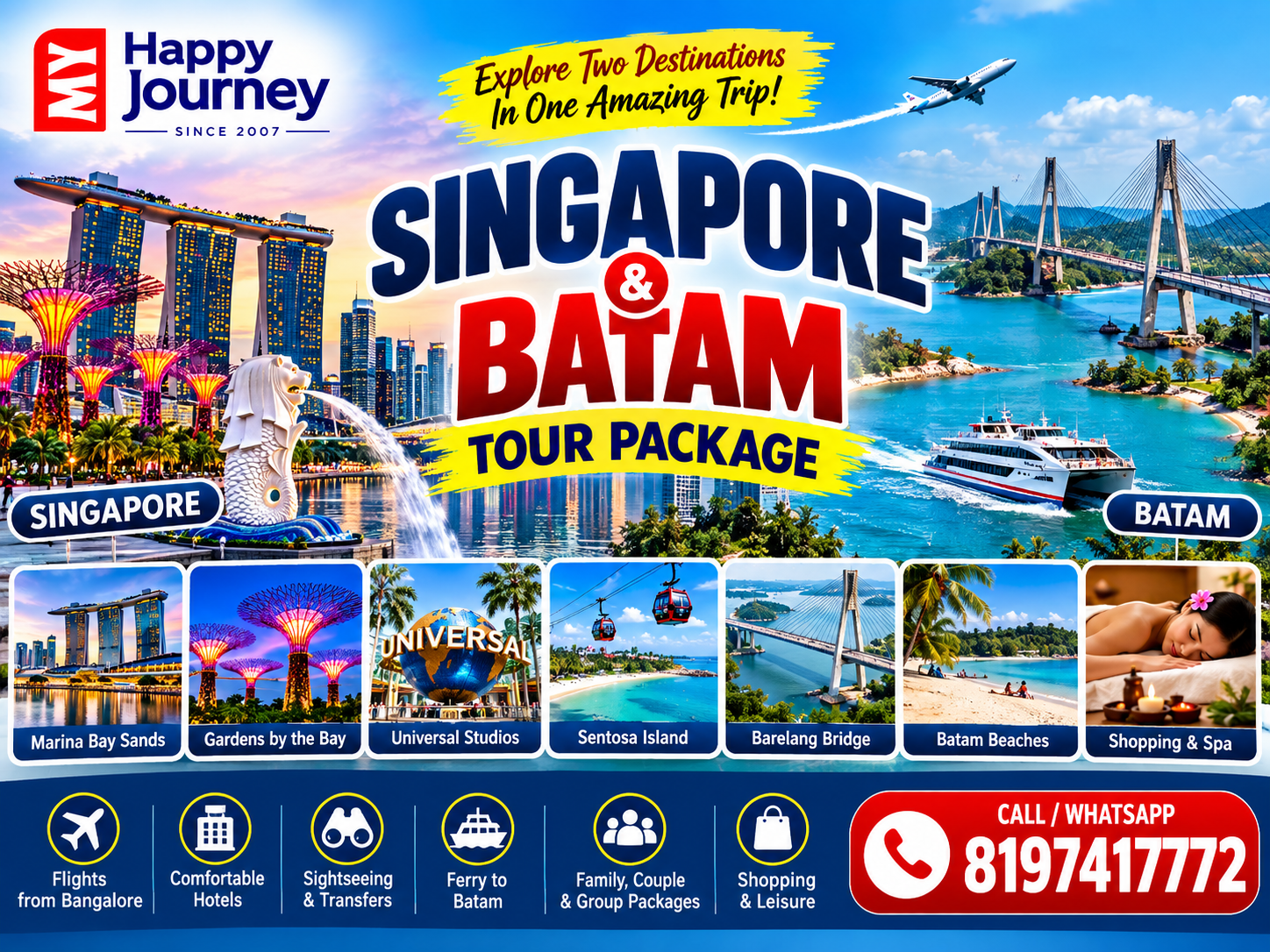 Singapore and Batam Tour Package